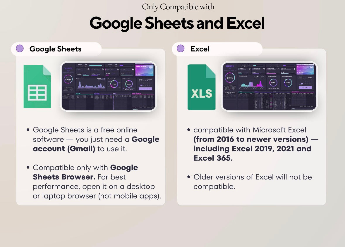 The Ultimate All-in-One Smart Budget Dashboard
 - Excel & Google Sheets