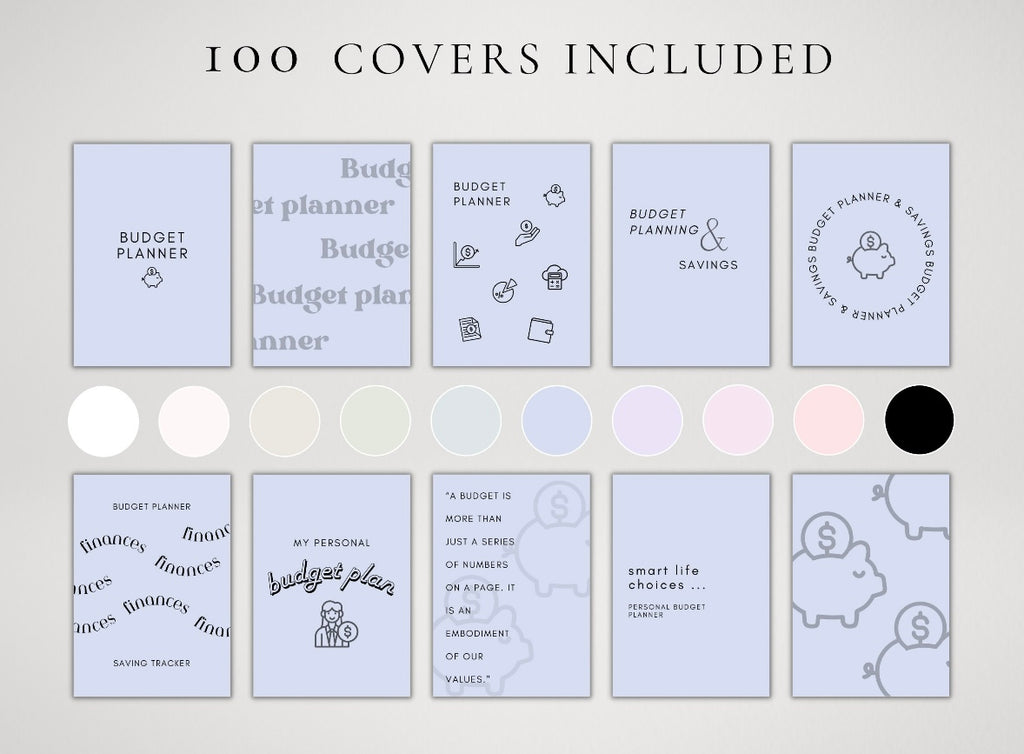 All-In-One Budget Template - GoodNotes, Notability, Noteshelf, NotesWriter, etc